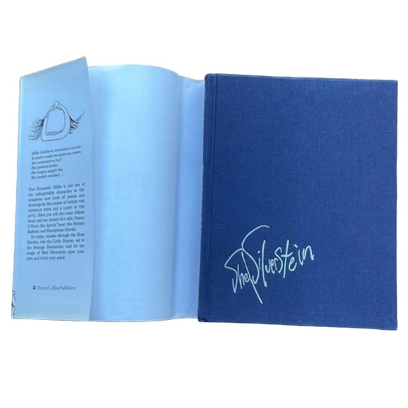 Shel Silverstein Book Falling Up Vintage - Picture 3 of 3